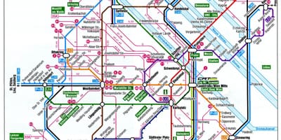 Kat jeyografik nan Vyèn, Otrich tren