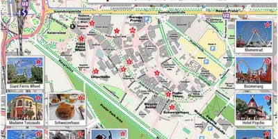 Kat jeyografik nan Vyèn pak la ak woulib
