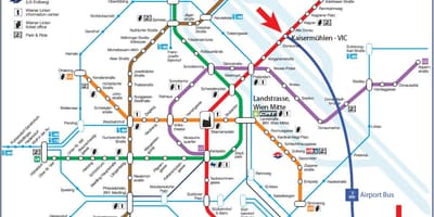 Kat jeyografik nan Vyèn s7 tren