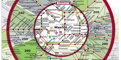 Wien 100 zòn kat jeyografik